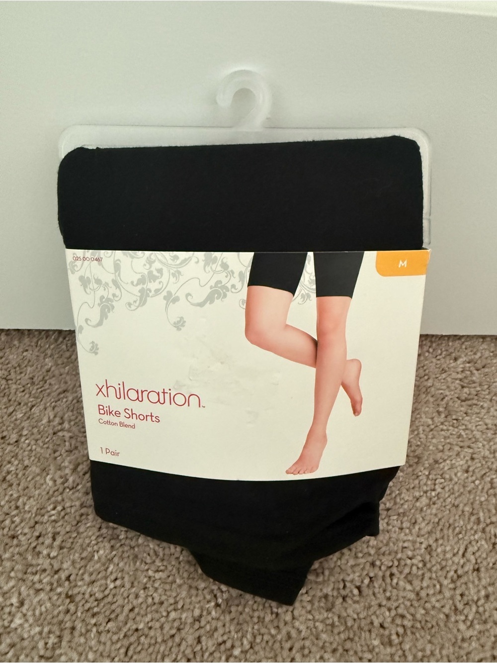 Xhilaration Women's Black Bike Shorts - Cotton Blend